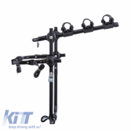Rear Bicycle Carrier BC7 Gold suitable for 3 Bicycles Black