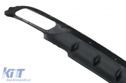 Rear Bumper Air Diffuser suitable for Mercedes E-Class W213 S213 Standard (2016-2019) E63 Design Chrome Edition-image-6111998
