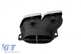 Rear Bumper Air Diffuser suitable for Mercedes E-Class W213 S213 Sport Line (2016-2019)-image-6126955