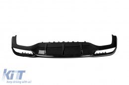 Rear Bumper Air Diffuser suitable for Mercedes E-Class W213 S213 Sport Line (2016-2019)-image-6126957