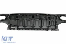 Rear Bumper Air Diffuser suitable for Mercedes E-Class W213 Sport Line (2016-2019) E63 Design Piano Black-image-6328485