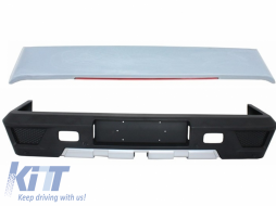 Rear Bumper and Roof Spoiler LED LightBar suitable for Mercedes G-Class W463 (1989-2018) G63 G65 Design