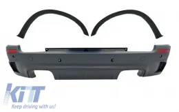 image-1-Rear Bumper and Wheel Arches Fender Flares suitable for BMW X5 E70 (2007-2013) X5M M-Design