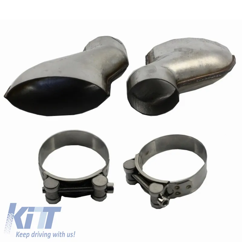 Rear Bumper Diffuser suitable for Audi A7 4G 10-14 RS7 Look Standard Bumper with Exhaust Tips from ABS Plastic