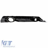 Rear Bumper Diffuser suitable for Audi TT 8S 14+ TTRS Look with Exhaust Tips from ABS Plastic-image-6299214