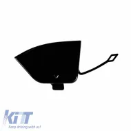 Rear Bumper Diffuser suitable for BMW 1 F20 F21 15-19 M-Packet Glossy Black with 2 Left & Right Double Exhaust Outlets from ABS Plastic 1pc-image-6319993