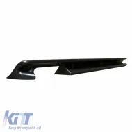 Rear Bumper Diffuser suitable for BMW 3 E36 90-99 M3 Look (suitable for Normal Version Bumper, not M3) made from ABS Plastic, 1pc-image-6299220