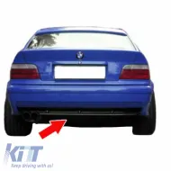 Rear Bumper Diffuser suitable for BMW 3 E36 90-99 M3 Look (suitable for Normal Version Bumper, not M3) made from ABS Plastic, 1pc-image-6299222