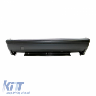 Rear Bumper Diffuser suitable for BMW 3 E36 90-99 M3 (suitable for M3 Bumper Only) with 2 Double Exhaust from ABS Plastic 1pc
