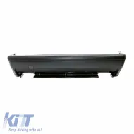 Rear Bumper Diffuser suitable for BMW 3 E36 90-99 M3 (suitable for M3 Bumper Only) with 2 Double Exhaust from ABS Plastic 1pc-image-6306025