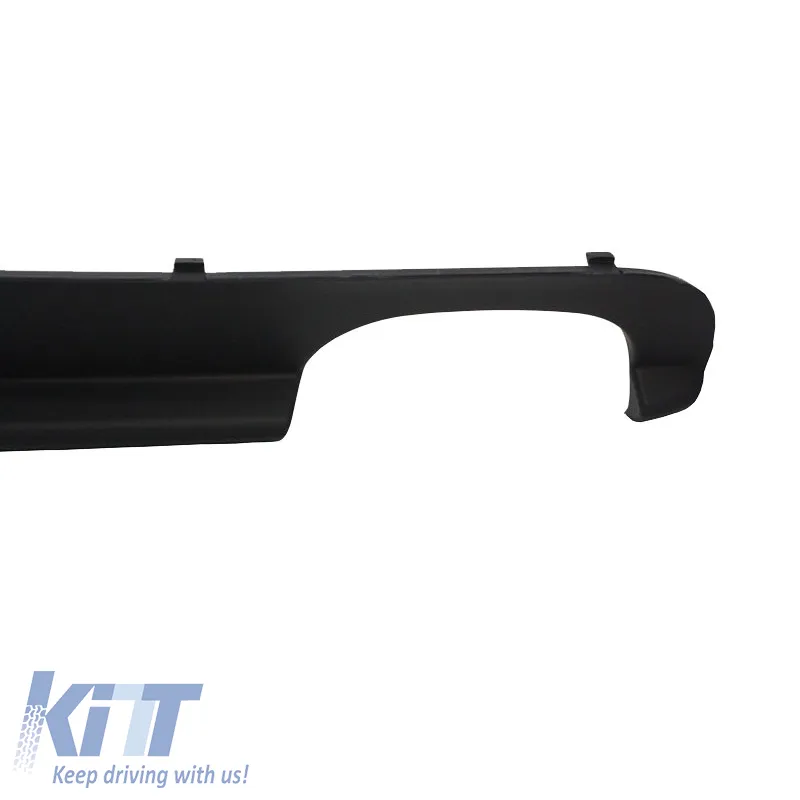Rear Bumper Diffuser suitable for BMW 5 E39 95-03 M5 with 2 Left & Right Double Exhaust Outlets from ABS Plastic 1pc