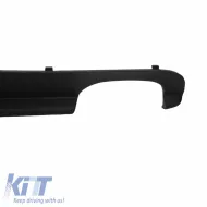 Rear Bumper Diffuser suitable for BMW 5 E39 95-03 M5 with 2 Left & Right Double Exhaust Outlets from ABS Plastic 1pc-image-6299233