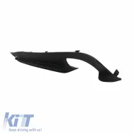 Rear Bumper Diffuser suitable for BMW 5 E39 95-03 M5 with 2 Left & Right Double Exhaust Outlets from ABS Plastic 1pc-image-6299234