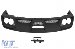 Rear Bumper Diffuser suitable for Ford Mustang Mk6 VI Sixth Generation (2015-2017)-image-6102481