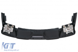 Rear Bumper Diffuser suitable for Ford Mustang Mk6 VI Sixth Generation ...