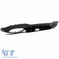 Rear Bumper Diffuser suitable for Mercedes-Benz A-Class W177 19+ Sedan A45 A Design Look-image-6309149