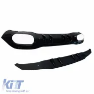 Rear Bumper Diffuser suitable for Mercedes-Benz A-Class W177 19+ Hatchback A45 A Design Look-image-6310214