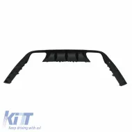 Rear Bumper Diffuser suitable for Mercedes-Benz E-Class C238 Coupe / A238 Cabrio 16-19 A Design 63 Look With Black Exhaust Tips-image-6316483