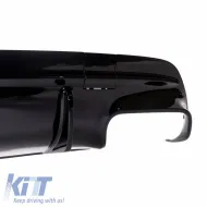 Rear Bumper Diffuser suitable for Mercedes-Benz CLA C117 13-16 A Design 45 Look suitable for A Design Sport Line Version Bumpers Piano Black-image-6319229