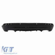 Rear Bumper Diffuser suitable for Mercedes-Benz GLA H247 2020+ GLA45 A Design Look for a Design Sport Line Version Bumpers Black Edition