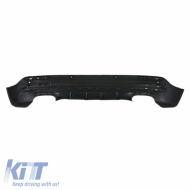 Rear Bumper Diffuser suitable for Mercedes-Benz GLA H247 2020+ GLA45 A Design Look for a Design Sport Line Version Bumpers Black Edition