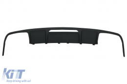 Rear Bumper Diffuser suitable for Mercedes CLS Sedan W218 (2011-2017) Only for AMG Sport Line-image-6063866