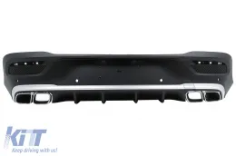 image-70-Rear Bumper Diffuser suitable for Mercedes GLE Coupe C167 Sport Line (2019-Up) GLE63 Design