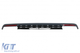 Rear Bumper Diffuser suitable for Mercedes S-Class W222 S63 S65 (2013-06.2017)-image-6083638