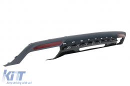 Rear Bumper Diffuser suitable for Mercedes S-Class W222 S63 S65 (2013-06.2017)-image-6083639