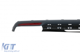 Rear Bumper Diffuser suitable for Mercedes S-Class W222 S63 S65 (2013-06.2017)-image-6083640