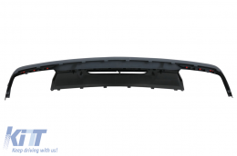 Rear Bumper Diffuser suitable for Mercedes S-Class W222 S63 S65 (2013-06.2017)-image-6083642