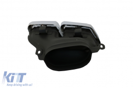 Rear Bumper Diffuser suitable for Mercedes S-Class W222 S63 S65 (2013-06.2017)-image-6083649