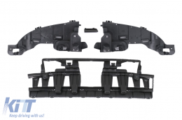 Rear Bumper Diffuser suitable for Mercedes C-Class W205 S205 (2014-2020) only for Sport Line-image-6108621