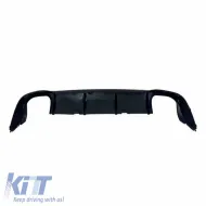 Rear Bumper Diffuser suitable for VW Golf VIII (8) 2019+ R-Look for Life Style & Impression Bumper Glossy Black from ABS Plastic-image-6325264