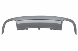Rear Bumper Diffuser with Exhaust Muffler Tips suitable for Audi A5 8T Sportback Standard Non Facelift (2007-2011) S5 Design-image-6033938