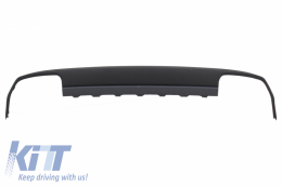 Rear Bumper Diffuser with Exhaust Muffler Tips suitable for Mercedes E-class W212 Pre Facelift (2009-2013) E63 Design-image-6047973