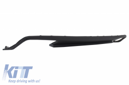 Rear Bumper Diffuser with Exhaust Muffler Tips suitable for Mercedes E-class W212 Pre Facelift (2009-2013) E63 Design-image-6047976