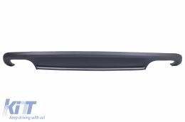 Rear Bumper Diffuser with Exhaust Muffler Tips suitable for Audi A5 8T Sportback Standard Facelift (2012-2015) S5 Design-image-6104226