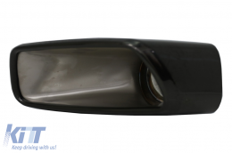 Rear Bumper Diffuser With Exhaust Tips suitable for BMW 5 Series G30 G31 Limousine Touring (2017-up) 540 M Performance Look Piano Black-image-6076147