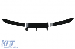 Rear Bumper Extension Diffuser suitable for Mercedes C-Class W204 C204 Limousine Coupe (2012-2014) Piano Black-image-6099841