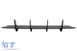 image-77-Rear Bumper Extension for Diffuser suitable for Mercedes CLA 35 / 45 C118 X118 with Aero Pack (2019-Up) Black