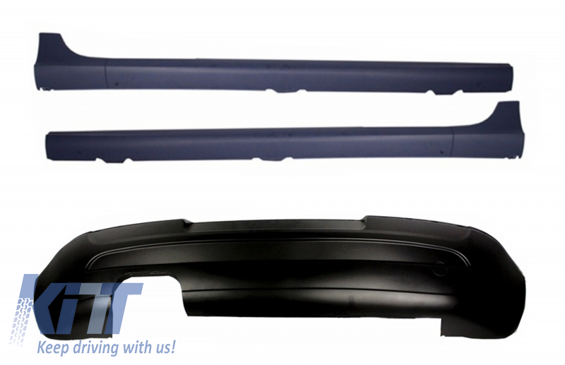 Rear Bumper Extension Side Skirts suitable for VW Golf 5 V (20032007