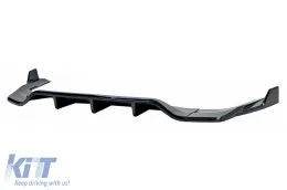 Rear Bumper Extension Splitter suitable for Mercedes GLC Coupe C254 Sport Line (2022-2027) All Black-image-6278434