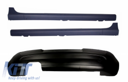 Rear Bumper Extension suitable for VW Golf 5 V (2003-2007) with Side Skirts GTI Edition 30 - CORBVWG5GT