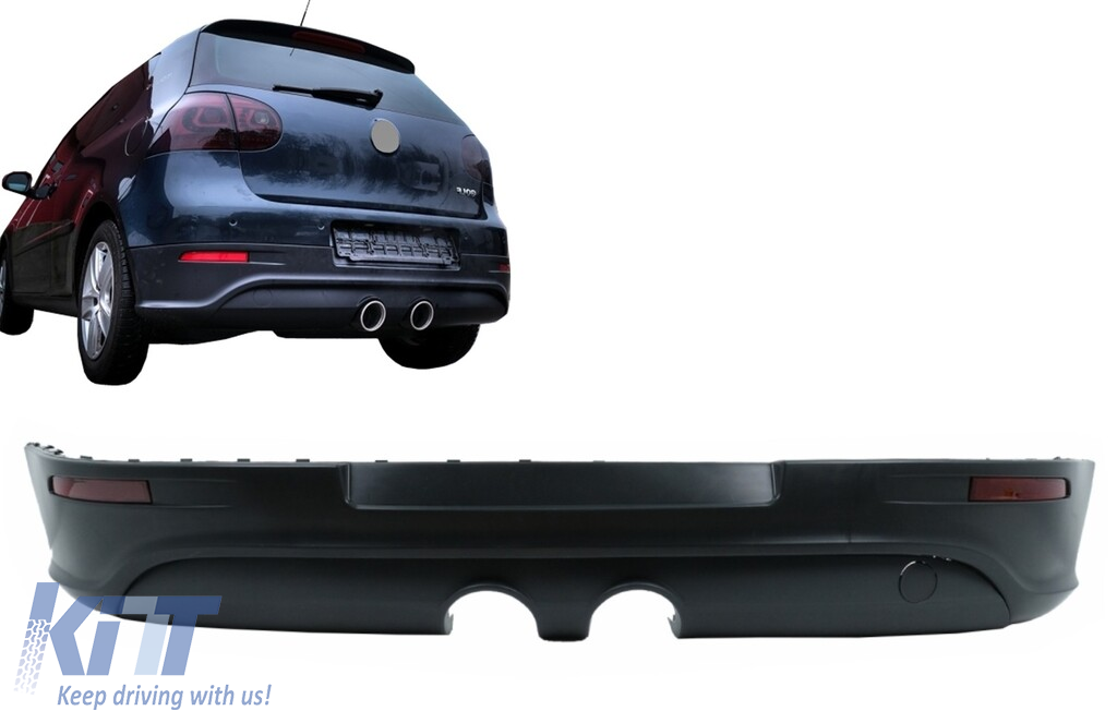Rear Bumper Extension suitable for VW Golf V (2003-2007) R32