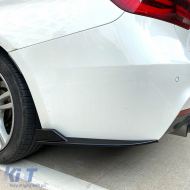 Rear Bumper Flaps Side Fins Flics suitable for BMW 3 Series F30 F31 (2011-2019) Piano Black-image-6100852