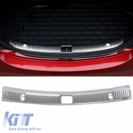 Rear Bumper Protector Inside Boot Suitable for Mercedes-Benz C-Class W205 14-21 Sedan Steel