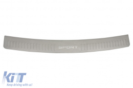 image-5-Rear Bumper Protector Sill Plate Foot Plate Aluminum Cover suitable for Range Rover Sport L320 (2005-2013)