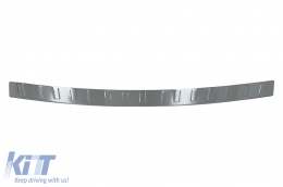 Rear Bumper Protector Sill Plate Foot Plate Aluminum Cover suitable for Mercedes GLC X253 SUV (2015-2022) - FPMBX253