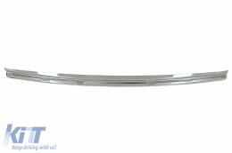 image-15-Rear Bumper Protector Sill Plate Foot Plate Aluminum Cover suitable for Mercedes GLC Coupe C253 (2015-2018)